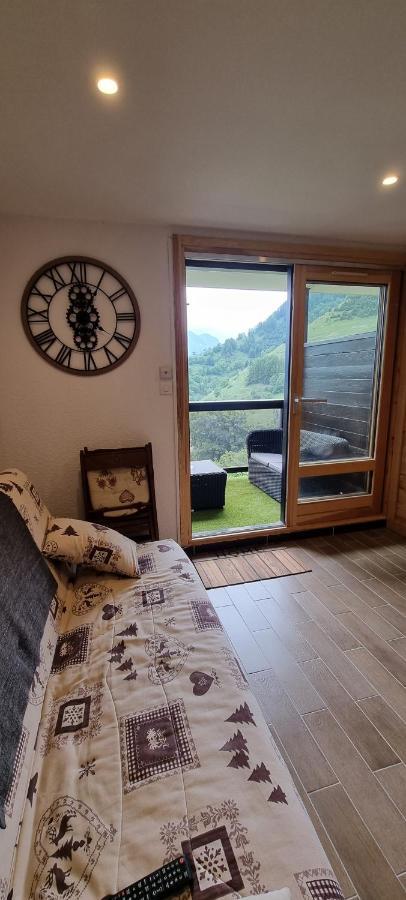 Studio Uissan Pour 5 Personnes A Cote Des Pistes Huez 外观 照片